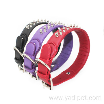 Large and medium-sized round head nail dog collar